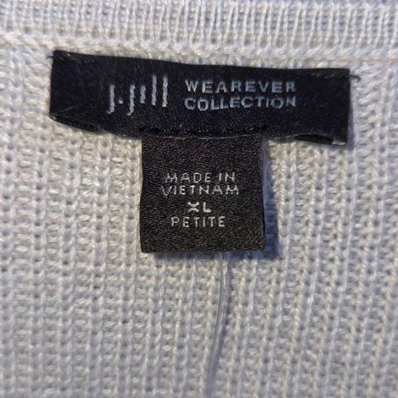 J. Jill White Knit Sweater - Picture 2 of 4
